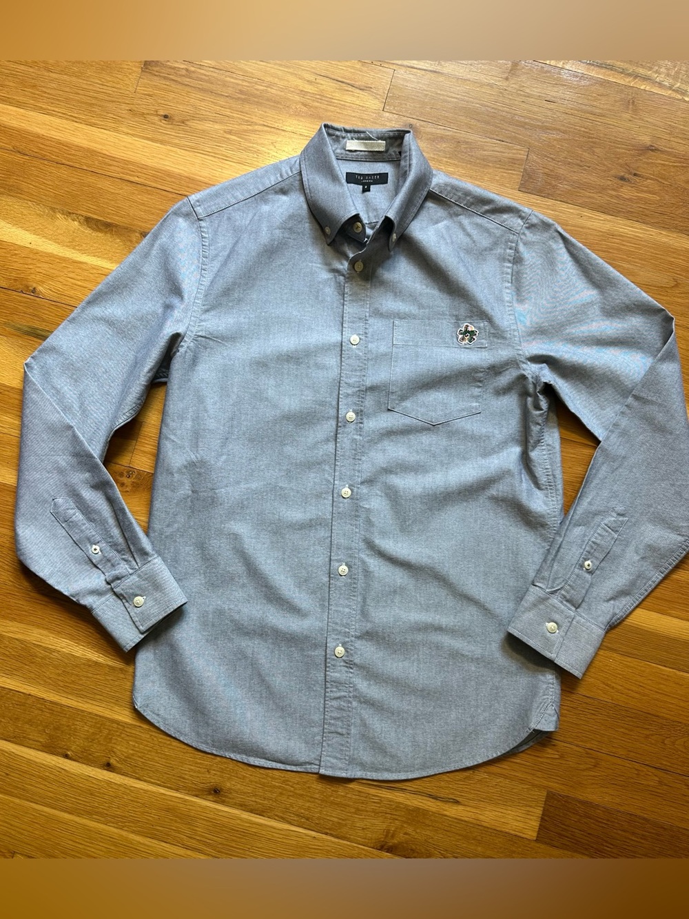 Ted Baker Light Blue Button-Down Casual Shirt